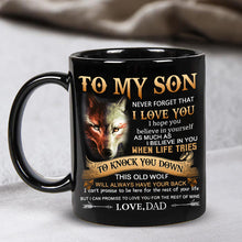 Load image into Gallery viewer, Dad To Son - Never Forget I Love You- Coffee Mug
